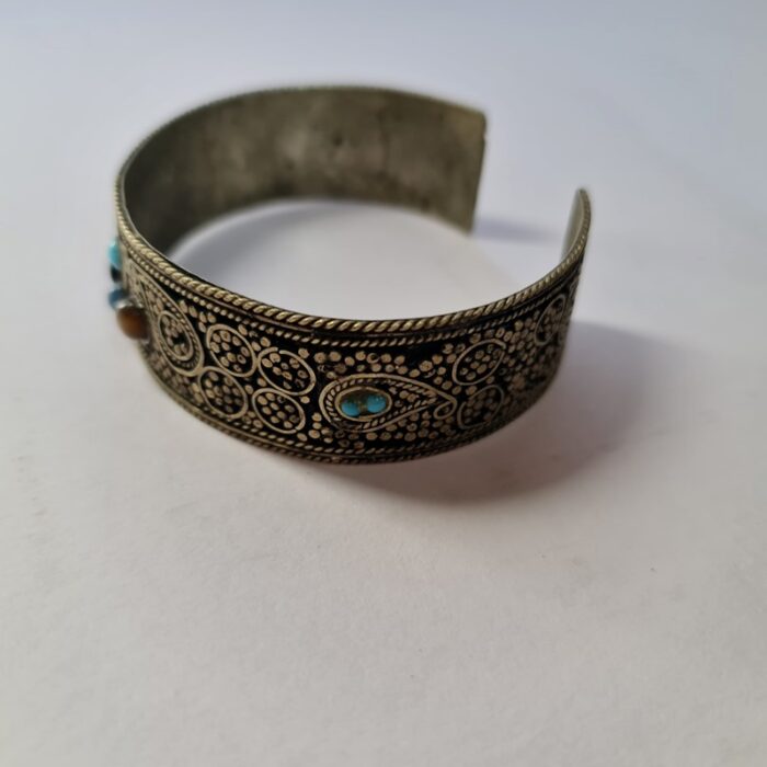Darsheni Antique Kashmiri Cuff Bracelet - Image 3