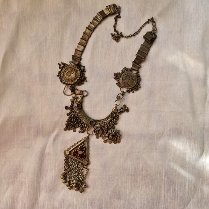 Lohlur Antique Kashmiri Handmade Kashmiri Necklace - Image 2