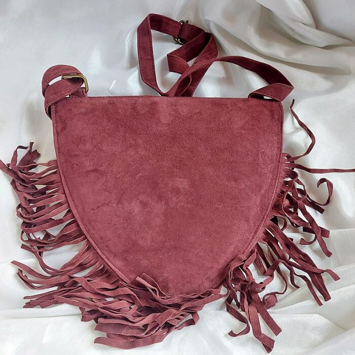 Heart Shaped Bag With Aari Work - Image 2