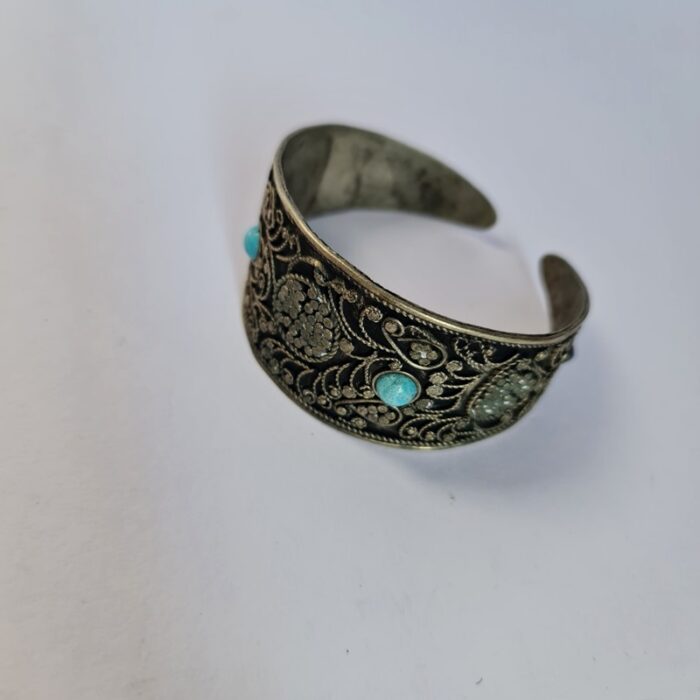 Dilband Antique Kashmiri Cuff Bracelet - Image 2
