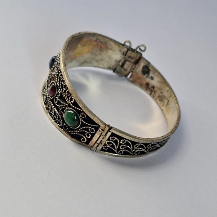 Dol-Dar Antique Kashmiri Cuff Bracelet - Image 4
