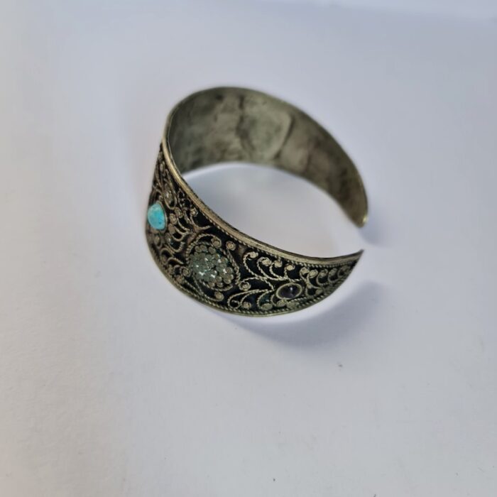 Dilband Antique Kashmiri Cuff Bracelet - Image 3