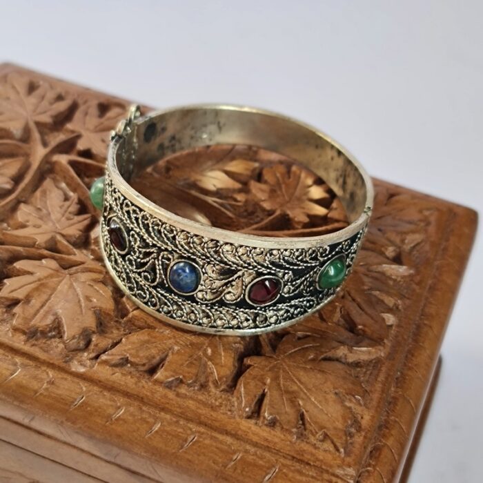 Dol-Dar Antique Kashmiri Cuff Bracelet