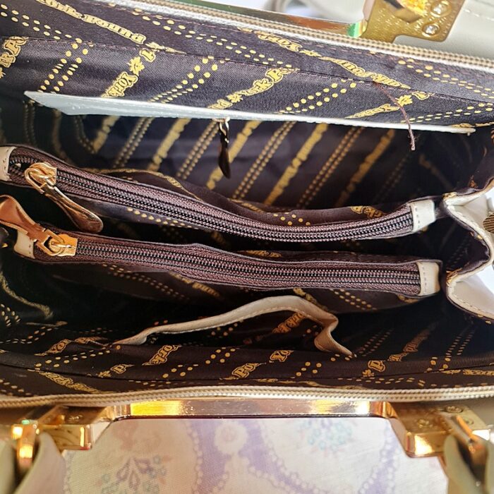 Exotic Hand Crewel Work Handheld Bag - Image 3