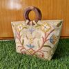 Velvet Basket Bag With Hand Aari Work