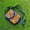 Blue Sling Bag In Aari Work