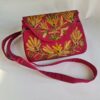 Pink Bag With Aari Embroidery