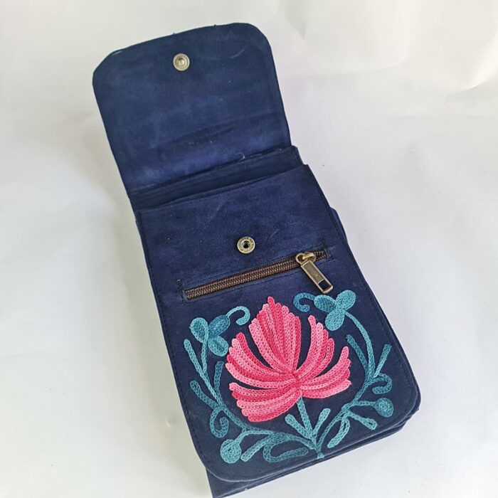 Blue Passport Bag - Image 4