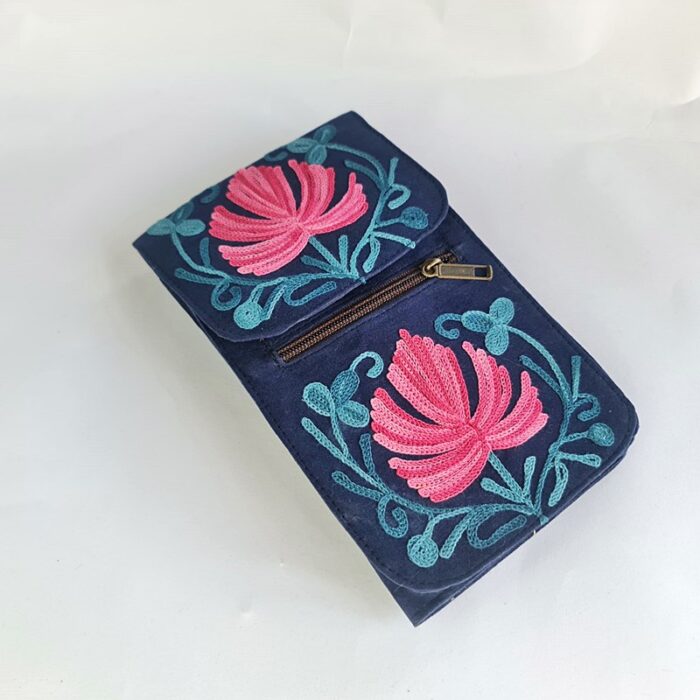 Blue Passport Bag