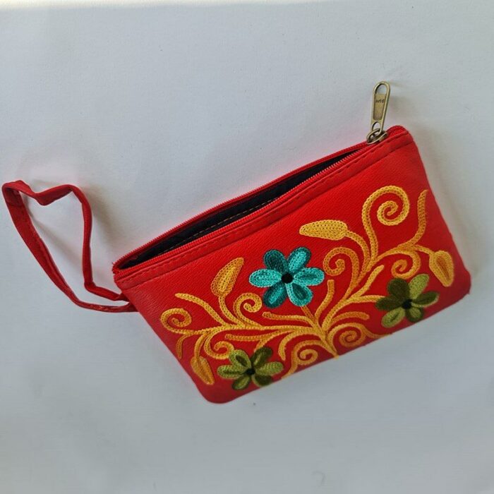 Maroon Red Aari Pouch - Image 2