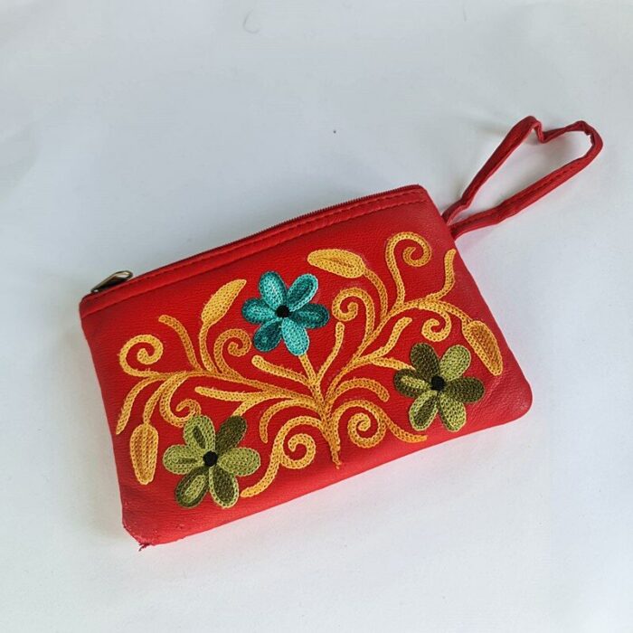 Maroon Red Aari Pouch