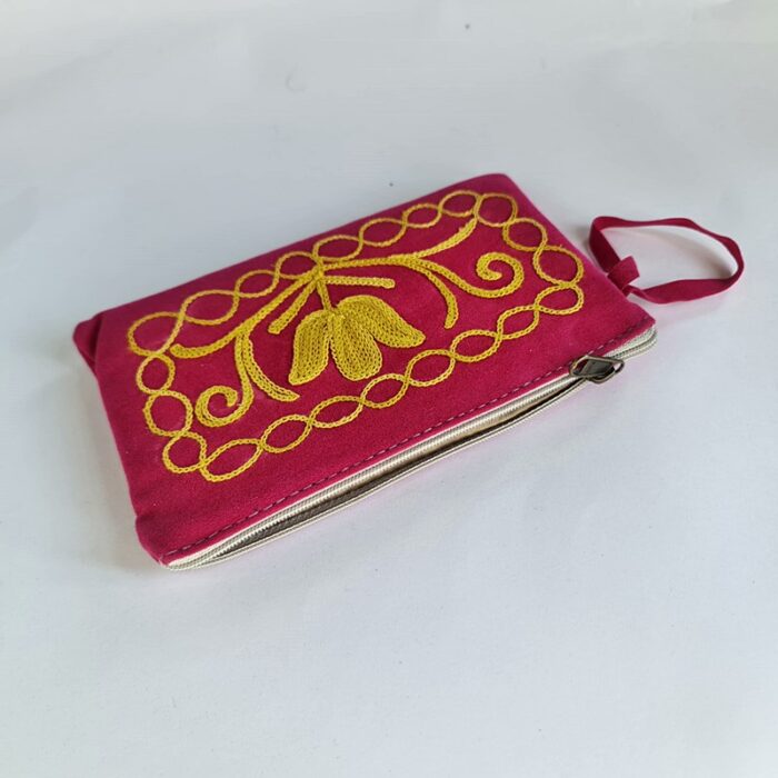 Pink Aari Pouch - Image 2