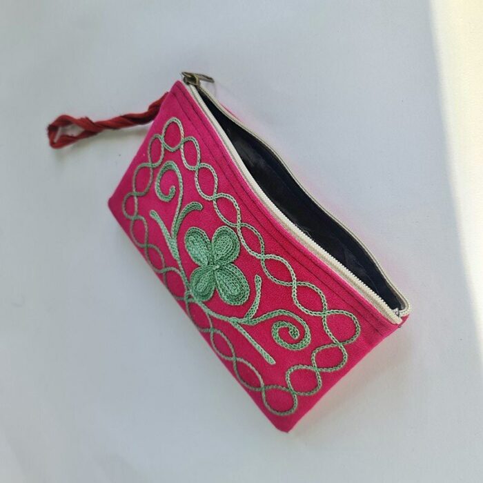 Pink Aari Pouch - Image 2