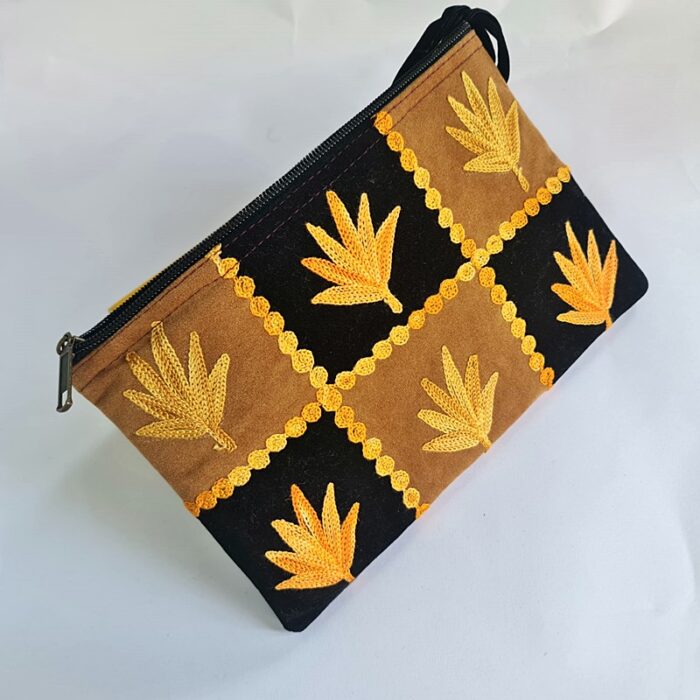 Black Brown Pouch