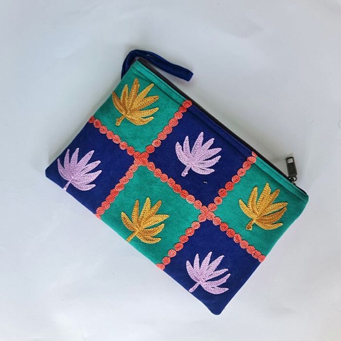 Green Blue Pouch