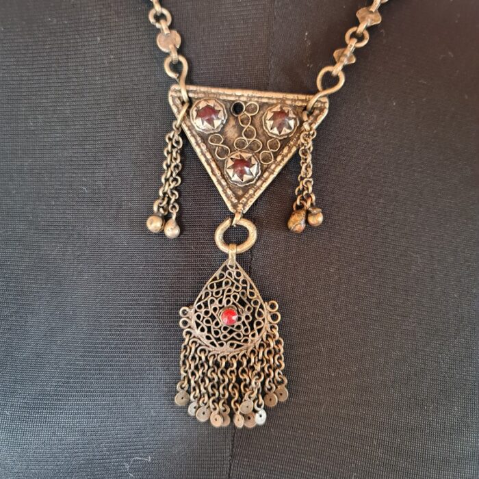 Surkh Antique Kashmiri Handmade Kashmiri Necklace - Image 2