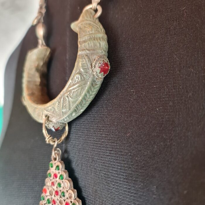 Mahtab Antique Kashmiri Handmade Kashmiri Necklace - Image 2