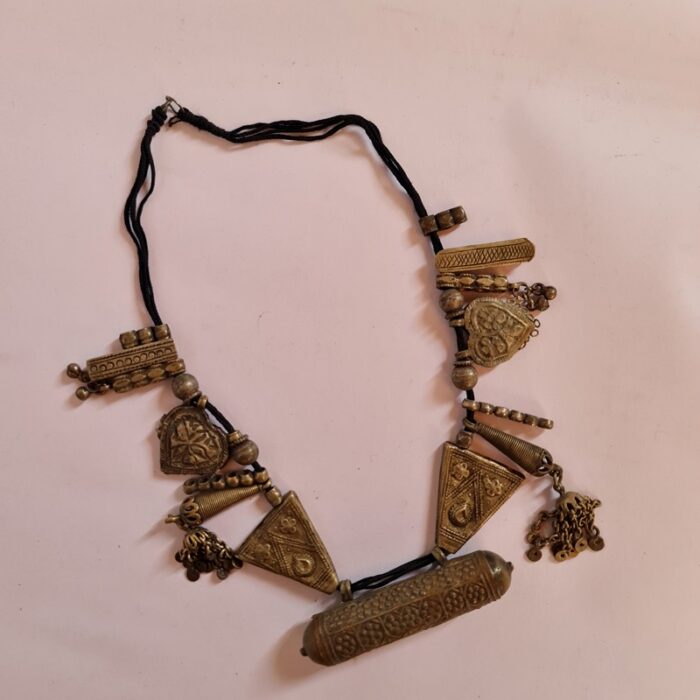 Zarka Antique Kashmiri Handmade Kashmiri Necklace - Image 3