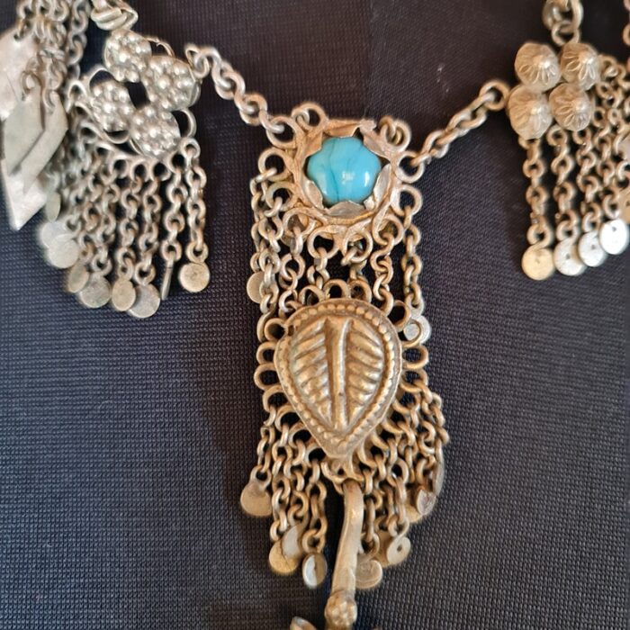 Dil Soz Antique Kashmiri Handmade Kashmiri Necklace - Image 3