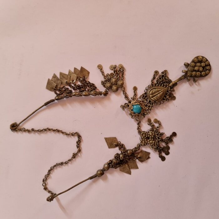 Dil Soz Antique Kashmiri Handmade Kashmiri Necklace - Image 4