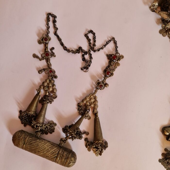 Yawun Antique Kashmiri Handmade Kashmiri Necklace - Image 4