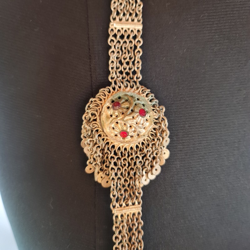 Patashah Antique Kashmiri Handmade Kashmiri Necklace - Image 3