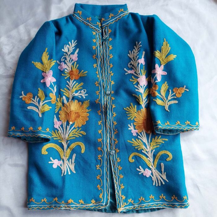 Beautiful Aari Work Kids Coat (L 20)