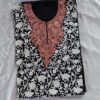 Black Summer Cool Aari Work 2Pc Suit