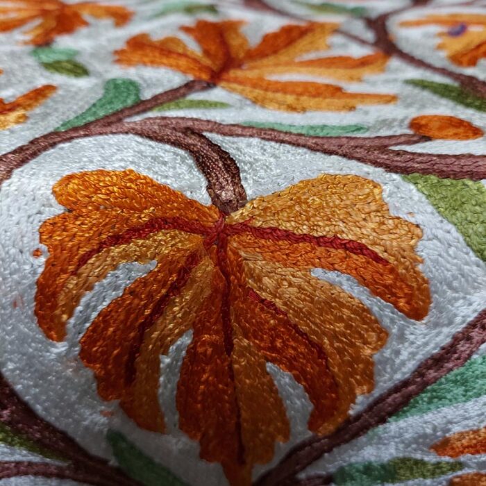 4×1 Kul Chainstitch Silk Handmade Runner - Image 2