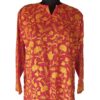 Red Georgette Full Aari Work Kurti
