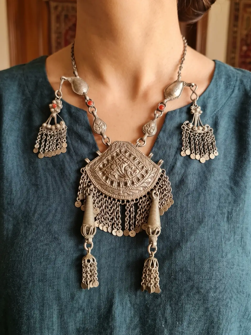 Umdah Antique Kashmiri Handmade Kashmiri Necklace