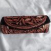 Black Velvet Clutch With Bronze Tilla Work