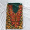 Dark Green Summer Cool Aari Work 2Pc Suit