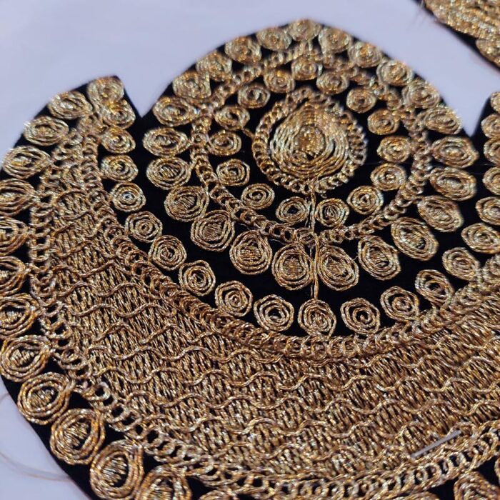Beautiful Golden Tilla Patch - Image 3