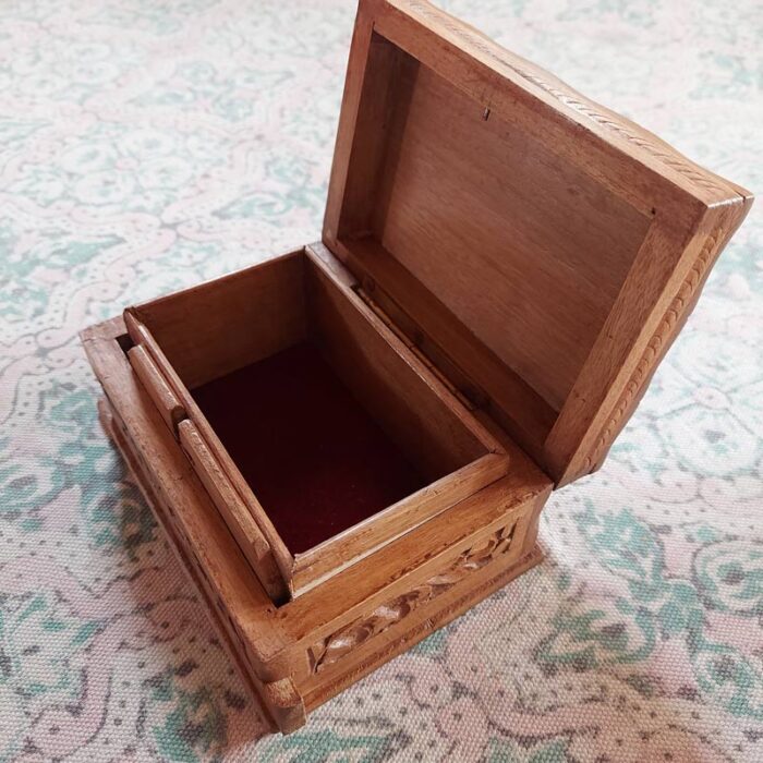 Posh Walnut Wood Box - Image 3