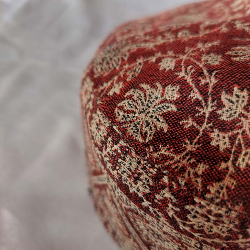 Maroon Kani Cap - Image 3