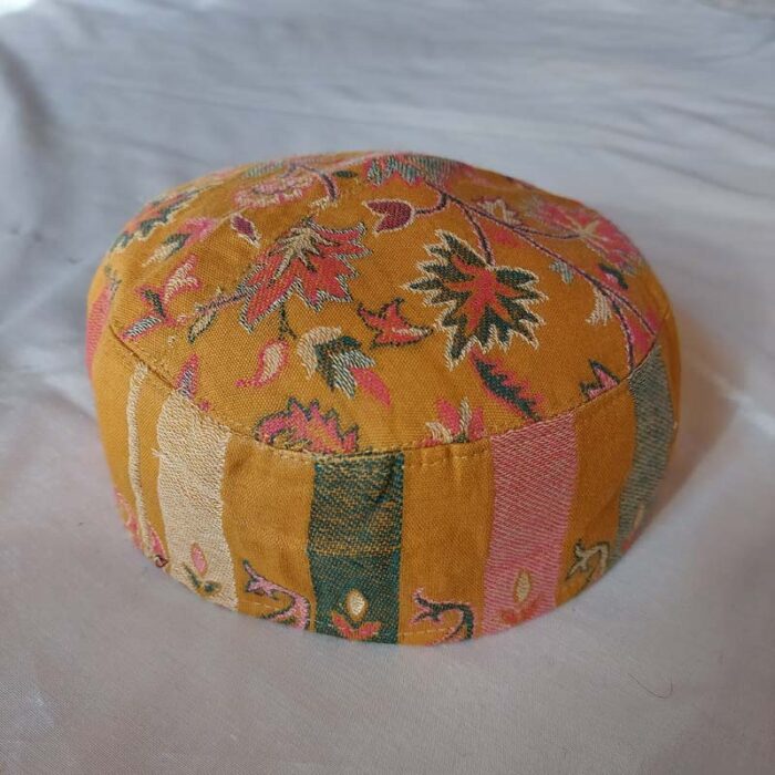Mustard Chinari Kani Cap