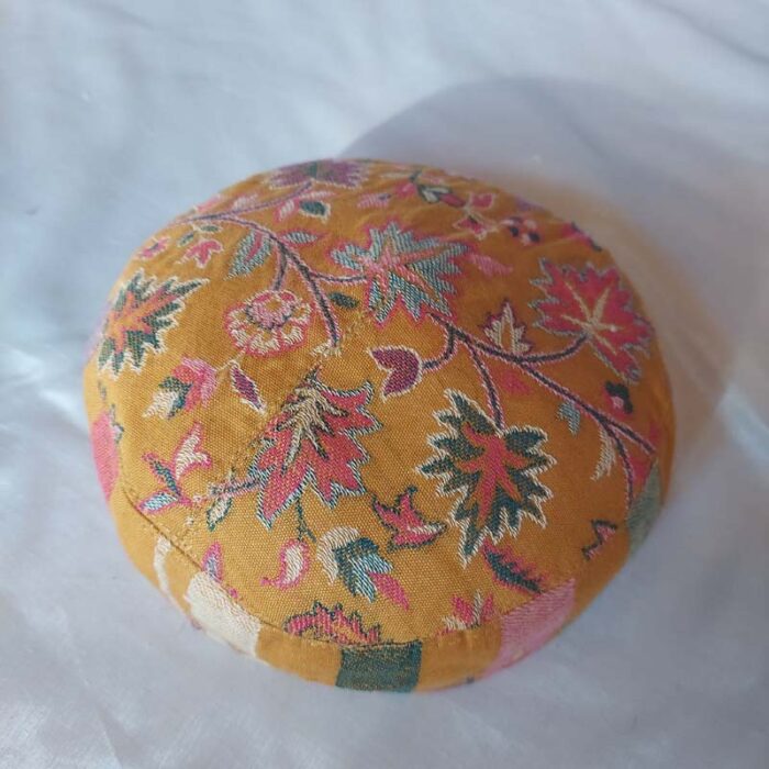 Mustard Chinari Kani Cap - Image 2