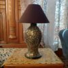 Paper-Mache Table Lamp