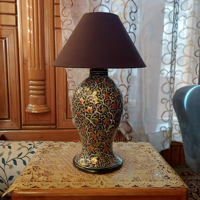 Paper-Mache Table Lamp