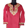 Red Silk Summer Kurti