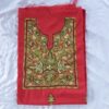 Red Ruby Cotton Aari Work 2Pc Suit