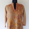 Brown Summer Kashmiri Aari Kurta