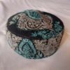 Black Pashmina Hand Sozni Cap