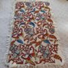 6x4 Butterfly Double Work Handmade Aari Embroidered Wool Namda Rug