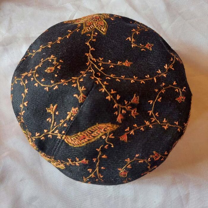 Black Toosha Sozni Work Cap - Image 2