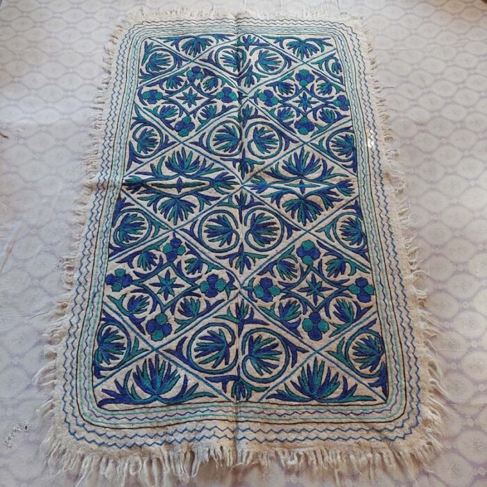 Sindh Handmade Aari Embroidered Namda Rug 6x4