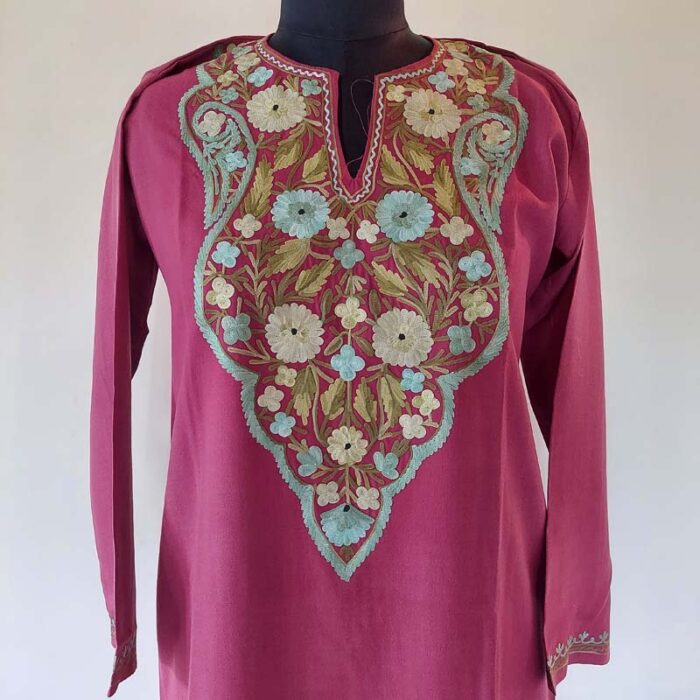 Beautiful Summer Kashmiri Aari Kurta