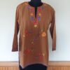 Brown Summer Cool Short Kurta