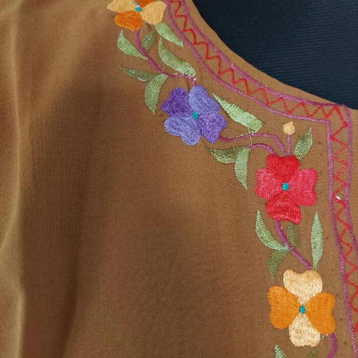 Brown Summer Cool Short Kurta - Image 2